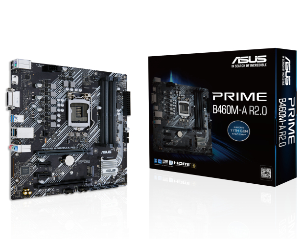 Asus PRIME B460M-A R2.0 Motherboard for Intel 10th & 11th Gen Processors - LGA1200 Socket