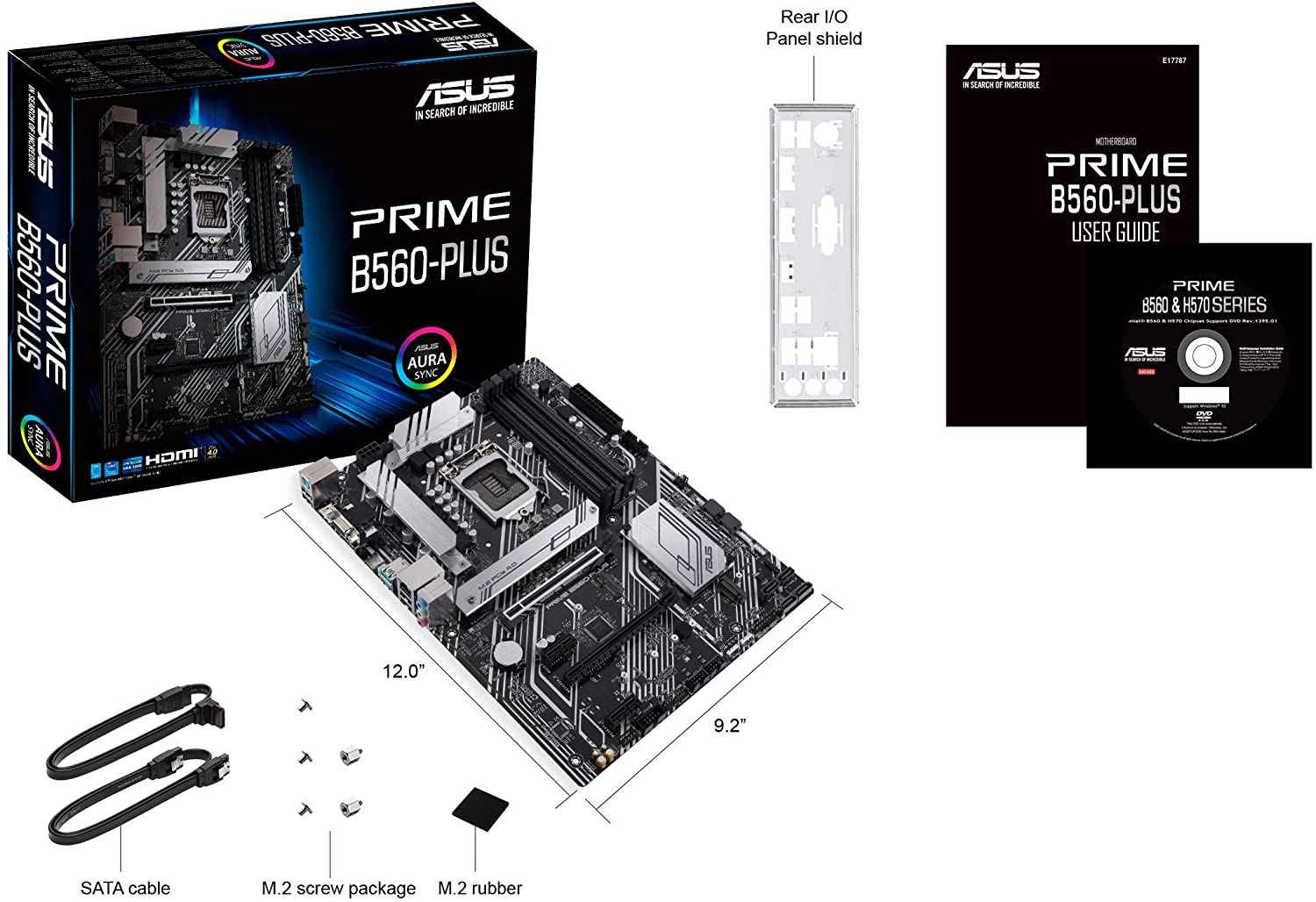Asus PRIME B560-PLUS Motherboard for Intel 10th/ 11th Gen Processors - LGA1200 Socket - Image 5