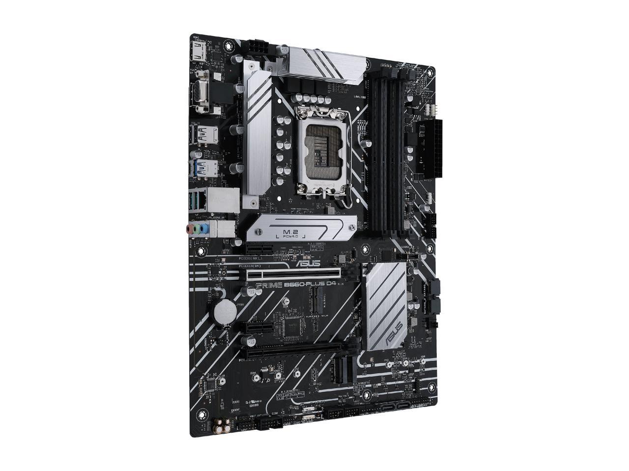 Asus PRIME B660-PLUS D4 Motherboard for Intel 12th Gen Processors - LGA1700 Socket - Image 3