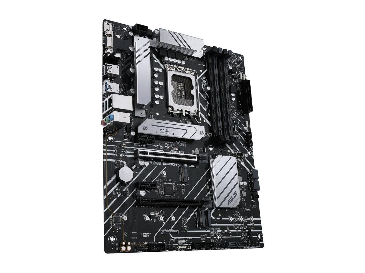 Asus PRIME B660-PLUS D4 Motherboard for Intel 12th Gen Processors - LGA1700 Socket - Image 4