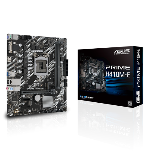 Asus PRIME H410M-E Motherboard for Intel 10th Gen Processors - LGA1200 Socket