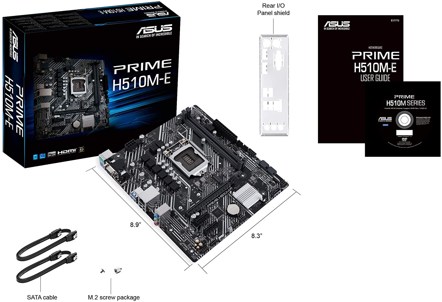 Asus PRIME H510M-E Motherboard for Intel 10th/ 11th Gen Processors - LGA1200 Socket - Image 5