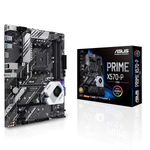 Asus PRIME X570-P/CSM ATX Motherboard for AMD 3rd/ 2nd Gen Ryzen Processors - AM4 Socket