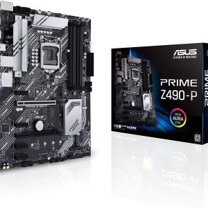 Asus PRIME Z490 P Motherboard for Intel 10th Gen Processors - LGA1200 Socket