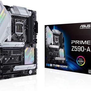 Asus PRIME Z590-A ATX Motherboard for Intel 10th/ 11th Gen Processors - LGA1200 Socket