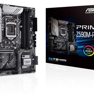 Asus PRIME Z590M-PLUS Micro-ATX Motherboard for Intel 10th/ 11th Gen Processors - LGA1200 Socket