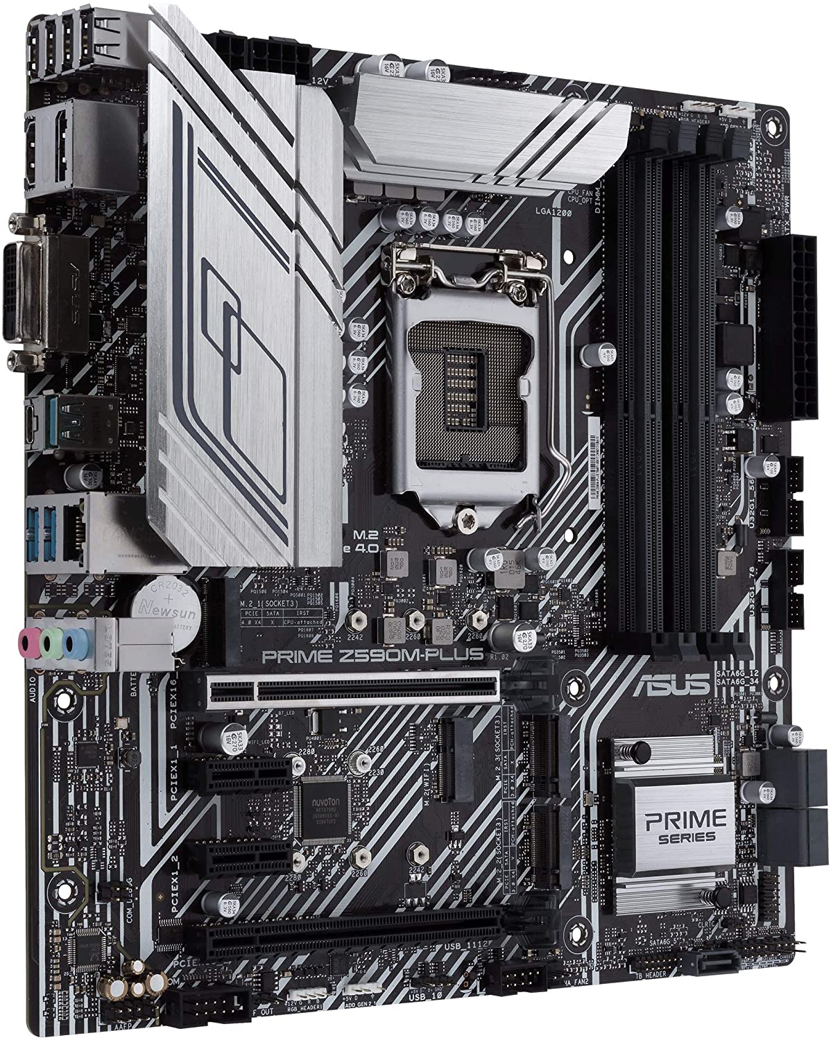 Asus PRIME Z590M-PLUS Micro-ATX Motherboard for Intel 10th/ 11th Gen Processors - LGA1200 Socket - Image 3