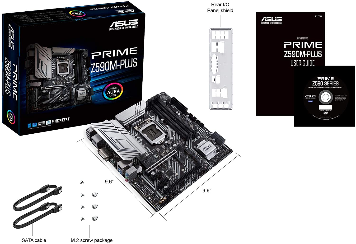Asus PRIME Z590M-PLUS Micro-ATX Motherboard for Intel 10th/ 11th Gen Processors - LGA1200 Socket - Image 5
