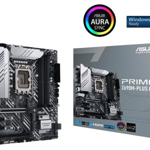 Asus PRIME Z690M-PLUS D4 Motherboard for Intel 12th Gen Processors - LGA1700 Socket