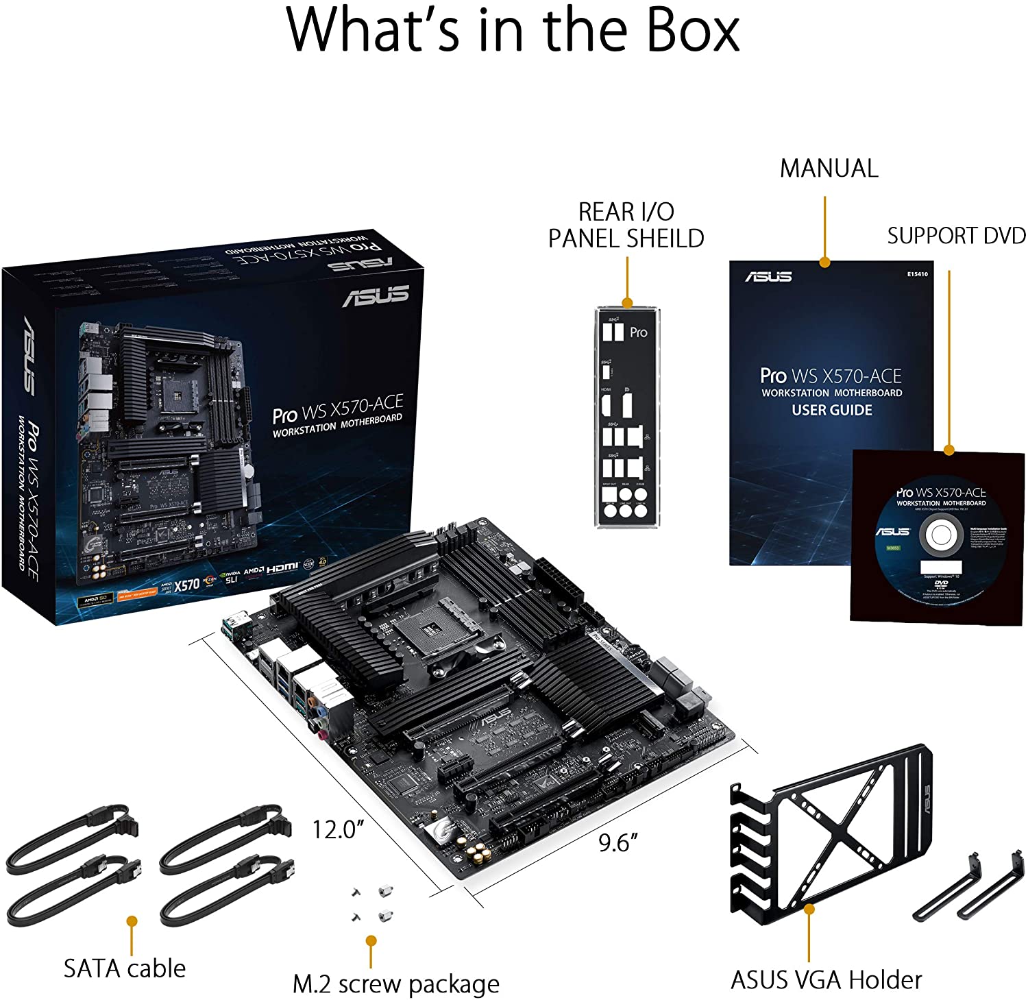 Asus Pro WS X570-ACE ATX Motherboard - AM4 Socket - Image 4