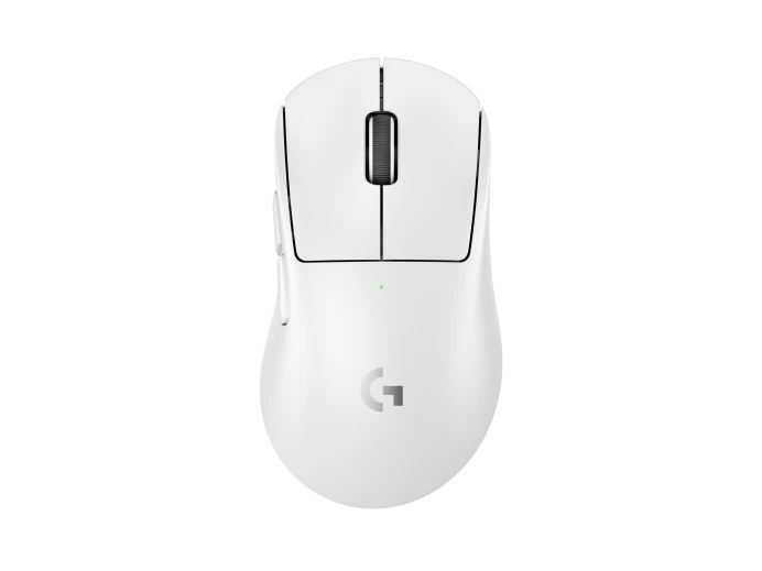 Logitech G PRO X SUPERLIGHT 2 DEX LIGHTSPEED Wireless Gaming Mouse - 60g Pro-Grade Lightweight Mouse with 5 Programmable Buttons, 44k DPI Sensor, USB-C Charging, for PC/Mac (White)
