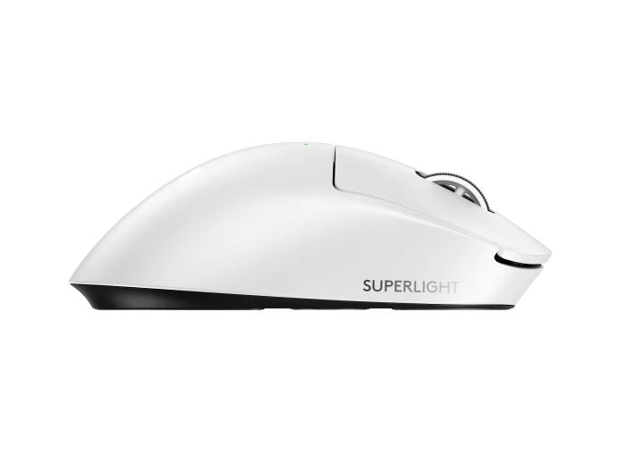 Logitech G PRO X SUPERLIGHT 2 DEX LIGHTSPEED Wireless Gaming Mouse - 60g Pro-Grade Lightweight Mouse with 5 Programmable Buttons, 44k DPI Sensor, USB-C Charging, for PC/Mac (White) - Image 4