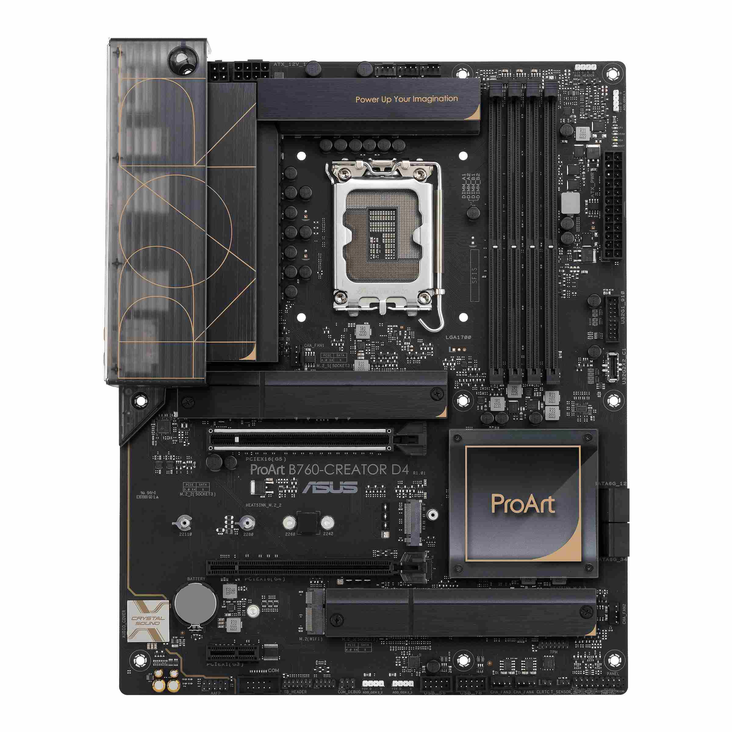 Asus ProArt B760-CREATOR D4 Motherboard for Intel 13th and 12th Gen Processors - LGA1700 Socket - Image 2
