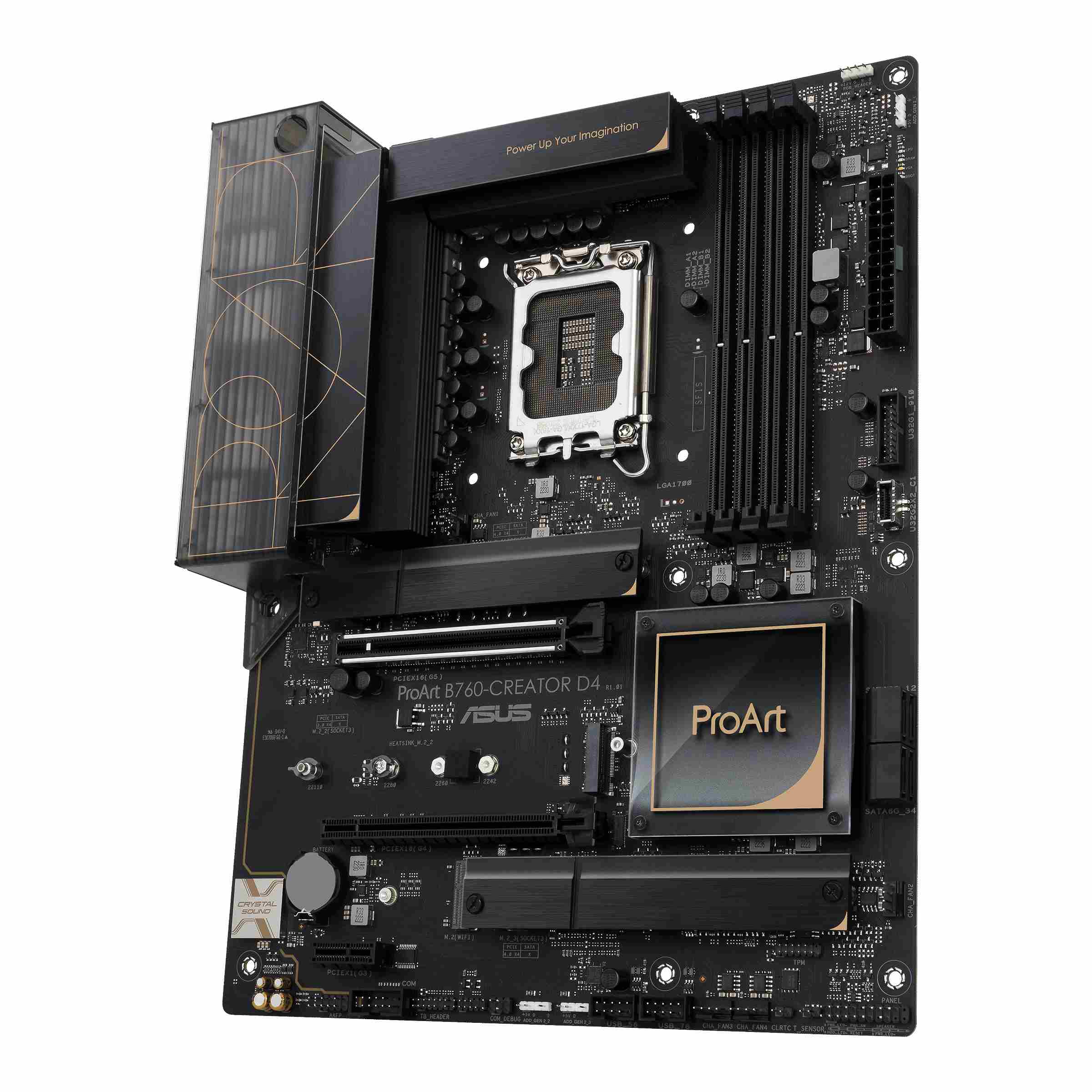 Asus ProArt B760-CREATOR D4 Motherboard for Intel 13th and 12th Gen Processors - LGA1700 Socket - Image 4