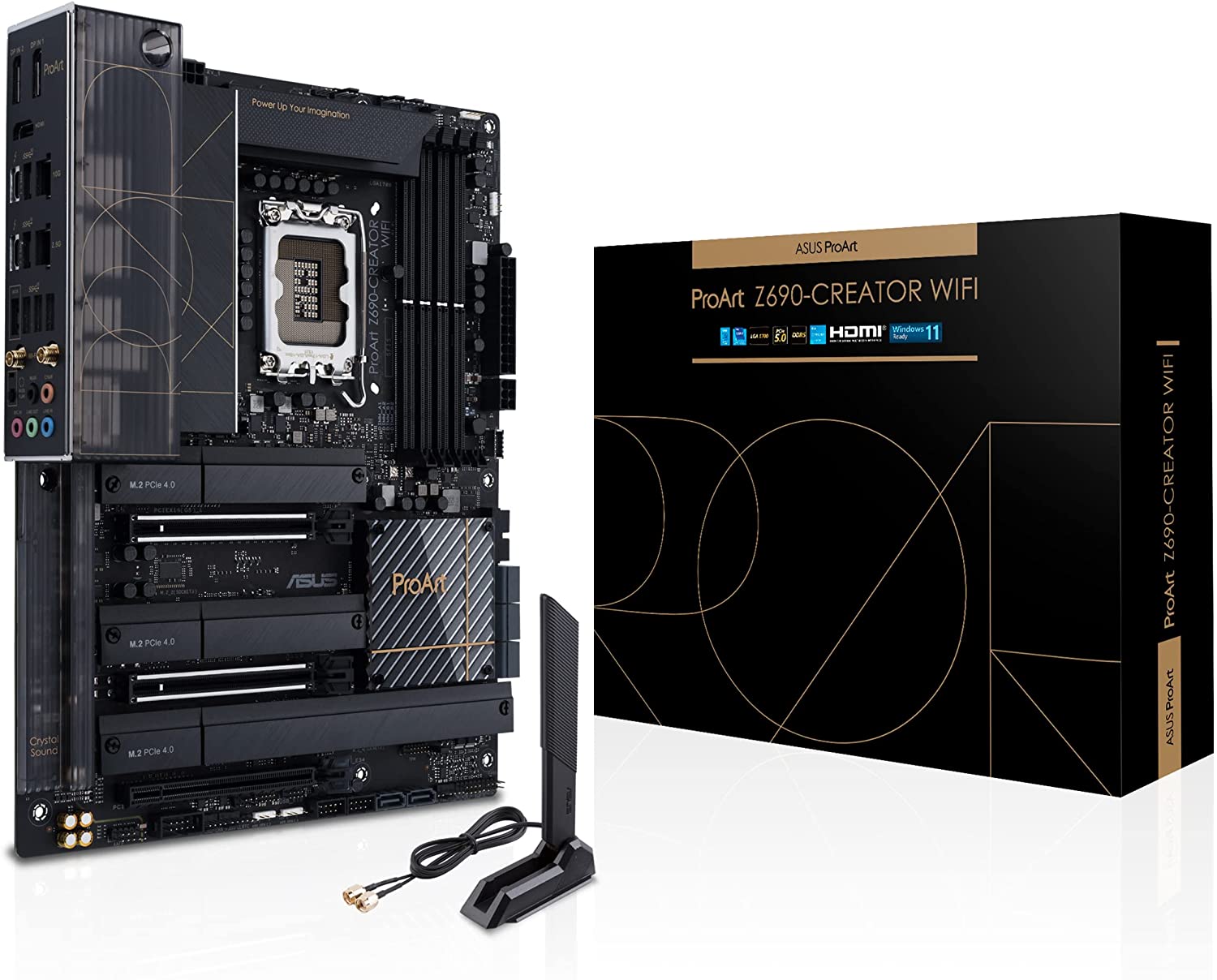 Asus ProArt Z690-CREATOR WIFI Motherboard for Intel 12th Gen Processors - LGA1700 Socket