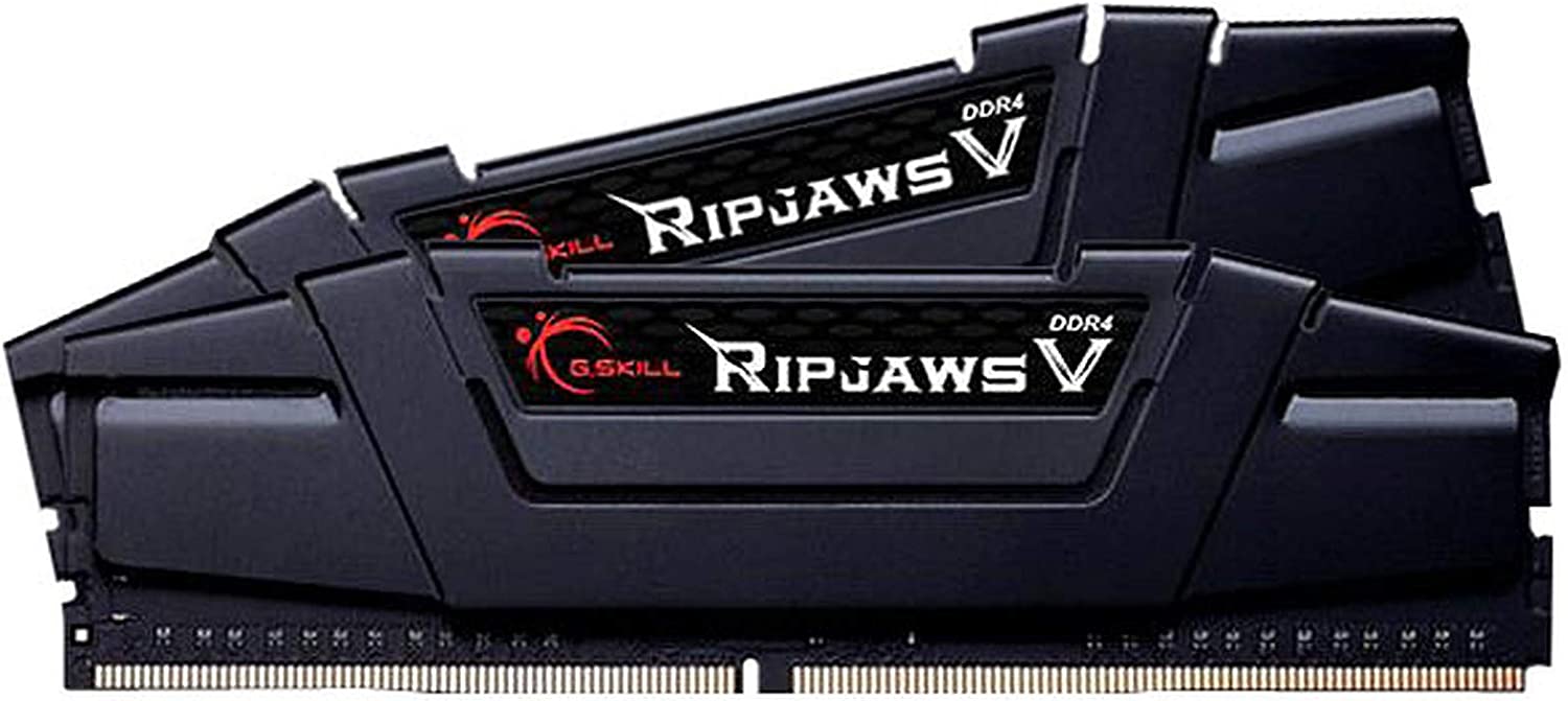 G.Skill Ripjaws V 8GB (2x4GB) DDR4 3200MHz CL16 Desktop RAM (F4-3200C16S-8GVKB)