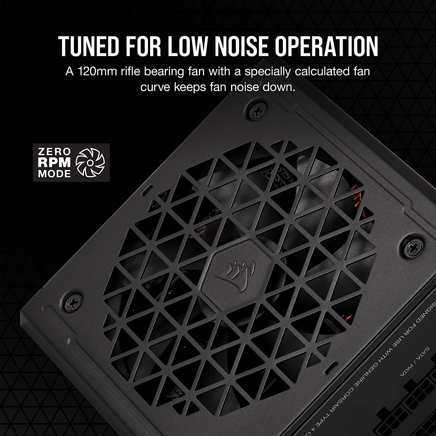 Corsair RM750e Fully Modular Low-Noise ATX Power Supply - ATX 3.0 & PCIe 5.0 Compliant - 105?C-Rated Capacitors - 80 Plus Gold Efficiency - Modern Standby Support - Black - Image 3