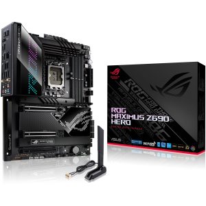 Asus ROG MAXIMUS Z690 HERO Motherboard for Intel 12th Gen Processors - LGA1700 Socket
