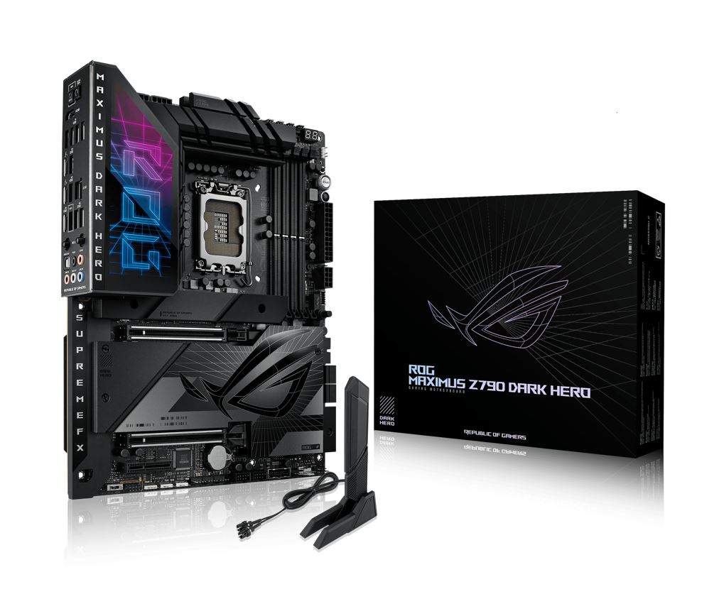 Asus ROG MAXIMUS Z790 DARK HERO Gaming Motherboard for Intel 14th/ 13th/ 12th Gen Processors - LGA1700 Socket