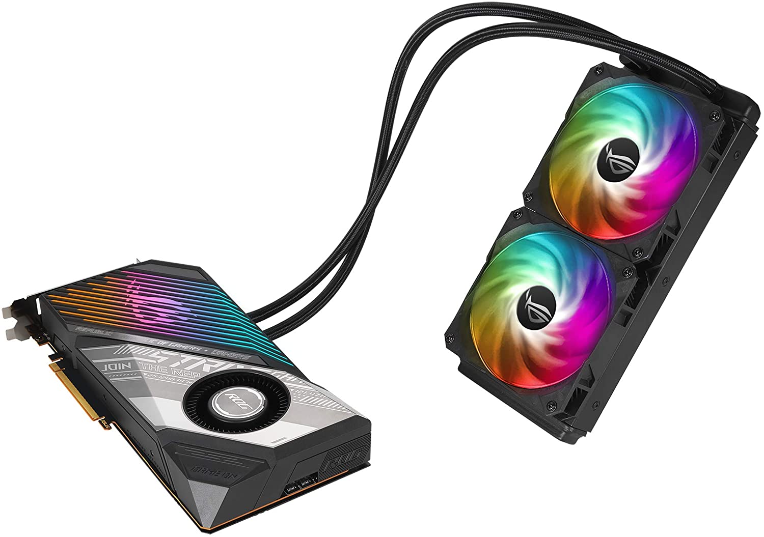 Asus ROG Strix LC Radeon RX 6800 XT OC 16GB GDDR6 256-Bit Dual Fan Graphics Card (ROG-SRIX-LC-RX6800XT-O16G-GAMING) - Image 5