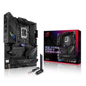 Asus ROG STRIX B760-F GAMING WIFI Motherboard for Intel 12th & 13th Gen Processors - LGA1700 Socket