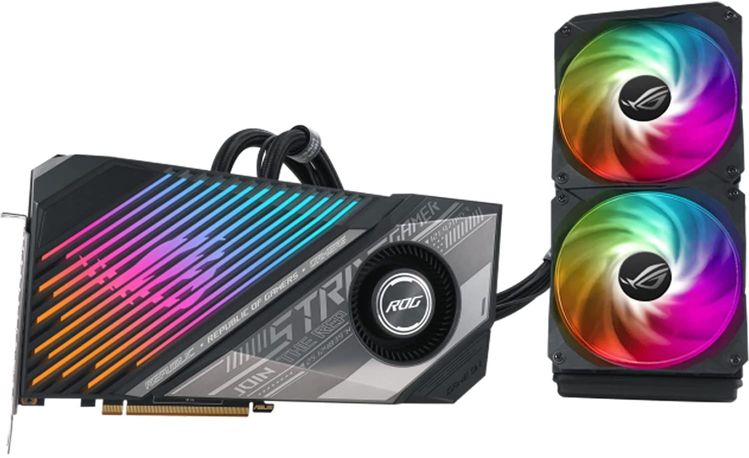 Asus ROG Strix LC Radeon RX 6900 XT 16GB GDDR6 256-Bit Dual Fan Graphics Card (ROG-STRIX-LC-RX6900XT-T16G-GAMING) - Image 3