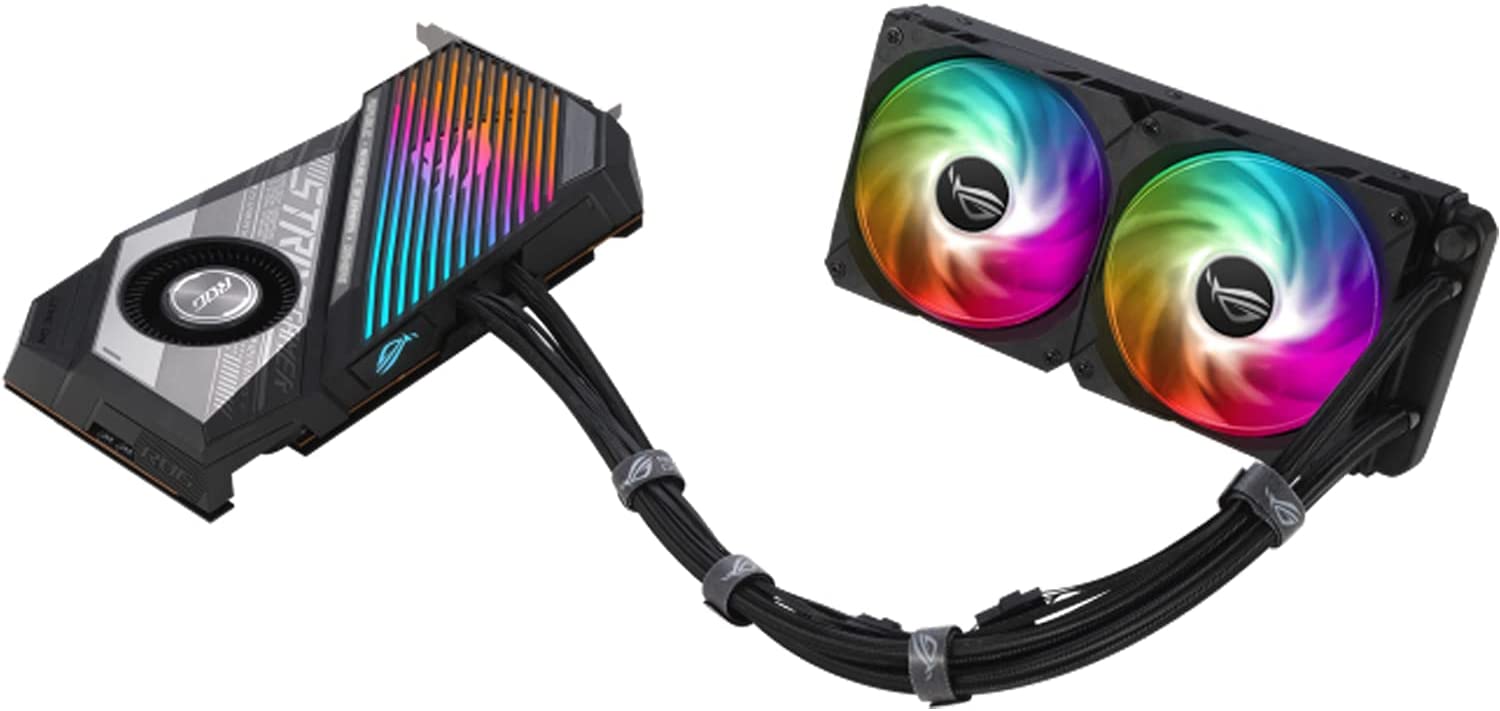 Asus ROG Strix LC Radeon RX 6900 XT 16GB GDDR6 256-Bit Dual Fan Graphics Card (ROG-STRIX-LC-RX6900XT-T16G-GAMING) - Image 4