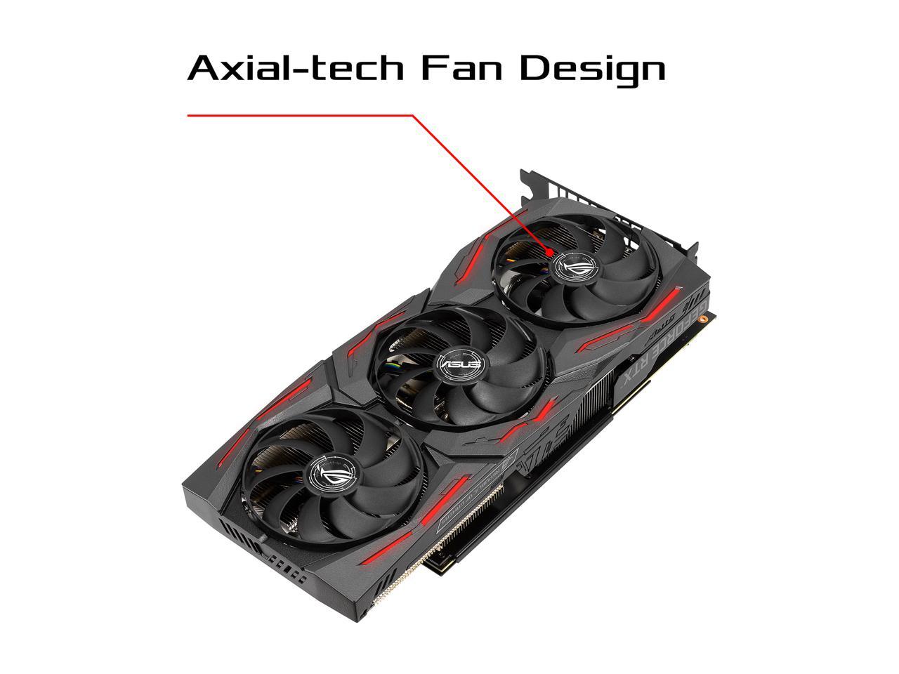 Asus ROG Strix GeForce RTX 2060 SUPER EVO V2 OC 8GB GDDR6 256-Bit Triple Fan Graphics Card (ROG-STRIX-RTX2060S-O8G-EVO-V2-GAMING) - Image 3