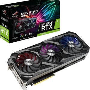 Asus ROG Strix GeForce RTX 3070 8GB GDDR6 256-Bit Triple Fan Graphics Card (ROG-STRIX-RTX3070-O8G-GAMING)