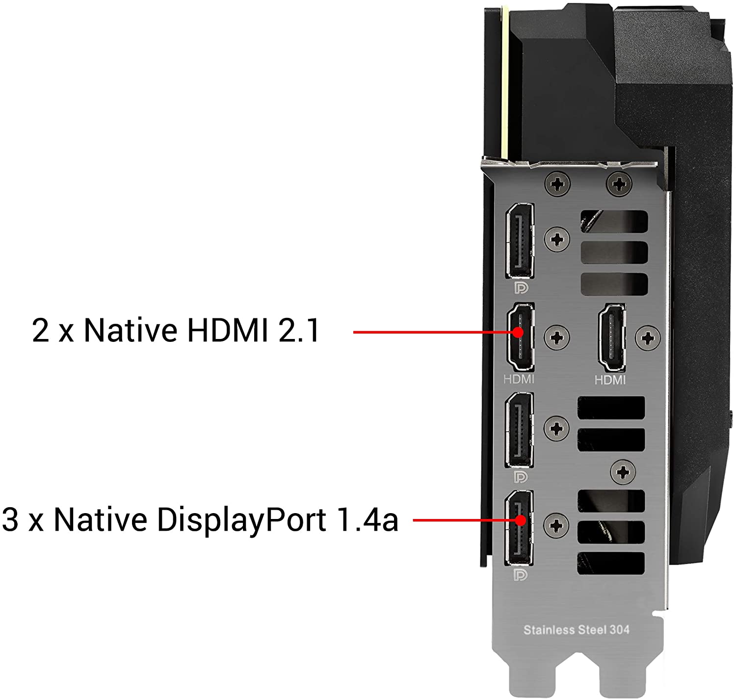Asus ROG Strix GeForce RTX 3070 8GB GDDR6 256-Bit Triple Fan Graphics Card (ROG-STRIX-RTX3070-O8G-GAMING) - Image 3