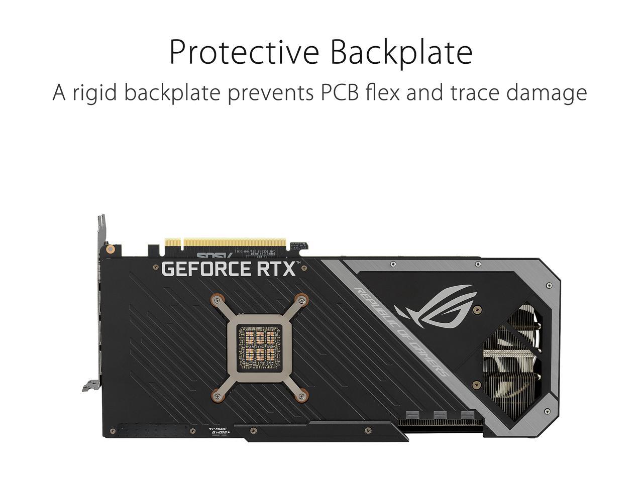 Asus ROG Strix GeForce RTX 3080 Ti OC Edition 12GB GDDR6X 384-Bit Triple Fan Graphics Card (ROG-STRIX-RTX3080TI-O12G-GAMING) - Image 5