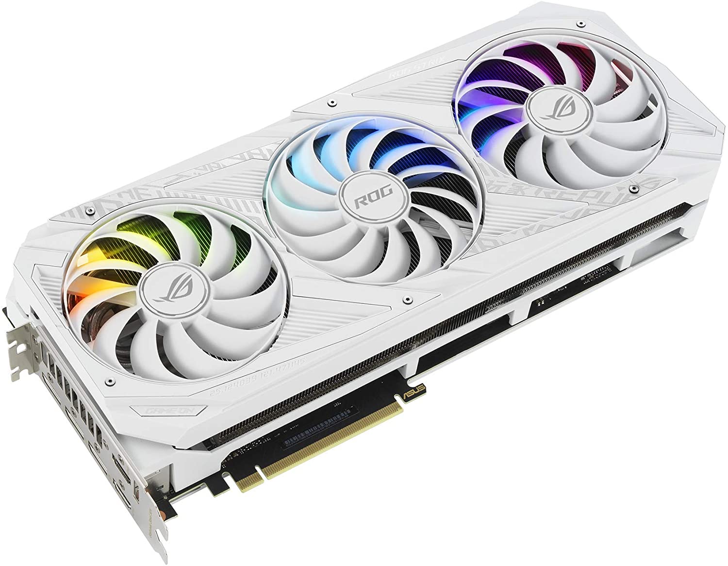 Asus ROG Strix GeForce RTX 3090 White OC 24GB GDDR6X 384-Bit Triple Fan Graphics Card (ROG-STRIX-RTX3090-O24G-WHITE) - Image 5