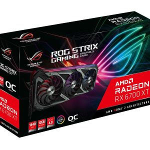 Asus ROG Strix Radeon RX 6700 XT OC Edition 12GB GDDR6 192-Bit Triple Fan Graphics Card (ROG-STRIX-RX6700XT-O12G-GAMING)