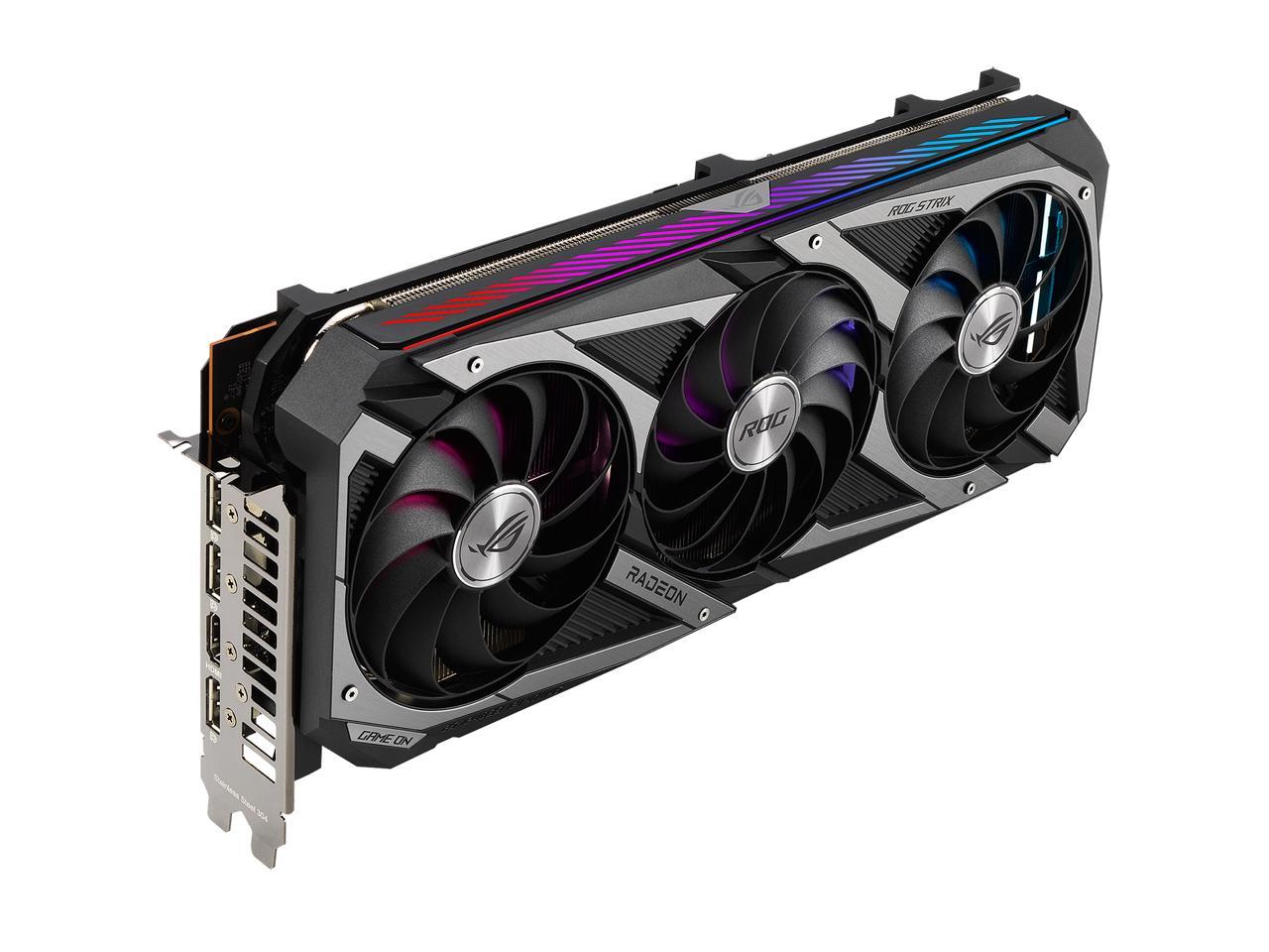Asus ROG Strix Radeon RX 6700 XT OC Edition 12GB GDDR6 192-Bit Triple Fan Graphics Card (ROG-STRIX-RX6700XT-O12G-GAMING) - Image 4