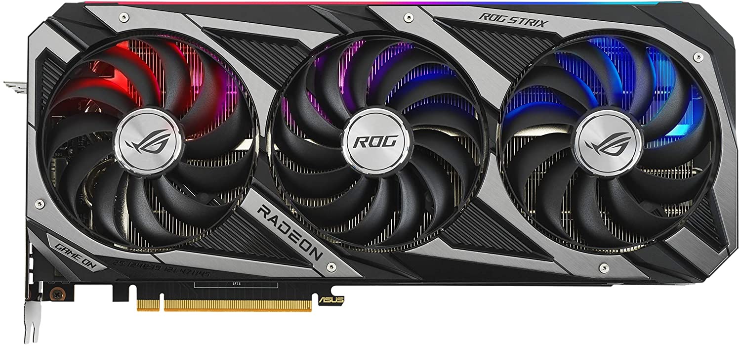Asus ROG Strix Radeon RX 6800 16GB GDDR6 256-Bit Triple Fan Graphics Card (ROG-STRIX-RX6800-O16G-GAMING) - Image 2
