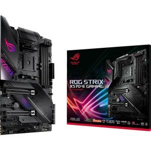 Asus ROG Strix X570-E Gaming (Wi-Fi) Motherboard For AMD  2nd/ 3rd/ 1st Gen Ryzen Processors - AM4 Socket