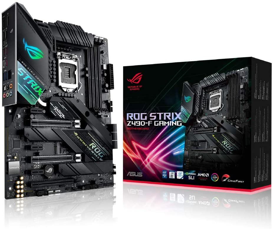 Asus ROG STRIX Z490-F GAMING Motherboard for Intel 10th Gen Processors - LGA1200 Socket