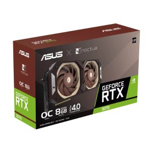 Asus GeForce RTX 3070 Noctua OC Edition 8GB GDDR6 256-Bit Dual Fan LHR Graphics Card (RTX3070-O8G-NOCTUA)