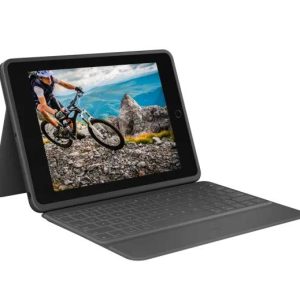 Logitech Rugged Folio Protective Keyboard Case for iPad (7th, 8th and 9th Gen)