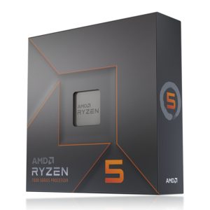 AMD Ryzen 5 7600X Processor (6 Cores/ 4.7Ghz/ 5.3Ghz Turbo/ 38MB Cache/ 12 Threads) - AM5 Socket