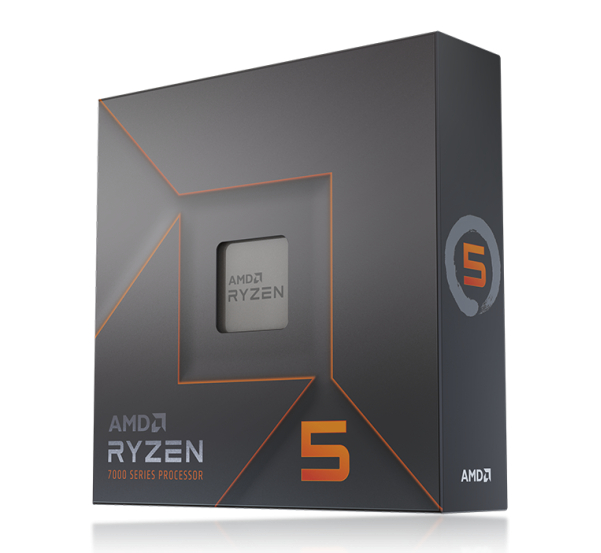 AMD Ryzen 5 7600X Processor (6 Cores/ 4.7Ghz/ 5.3Ghz Turbo/ 38MB Cache/ 12 Threads) - AM5 Socket