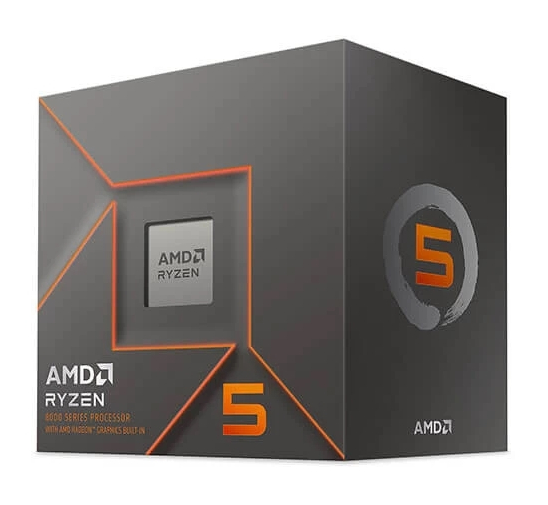 AMD Ryzen 5 8500G Processor With Radeon Graphics (6 Cores/ 12 Threads/ 5.0Ghz/ 4.1Ghz Turbo/ 16+6MB Cache/ AMD Radeon 740M Graphics/ Wraith Stealth Cooler) - AM5 Socket