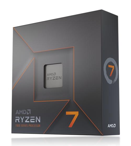 AMD Ryzen 7 7700X Processor (8 Cores/ 4.5Ghz/ 5.4Ghz Turbo/ 40MB Cache/ 16 Threads) - AM5 Socket