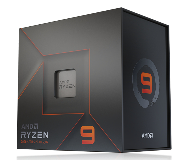 AMD Ryzen 9 7900X Processor (12 Cores/ 4.7Ghz/ 5.6Ghz Turbo/ 76MB Cache/ 24 Threads) - AM5 Socket