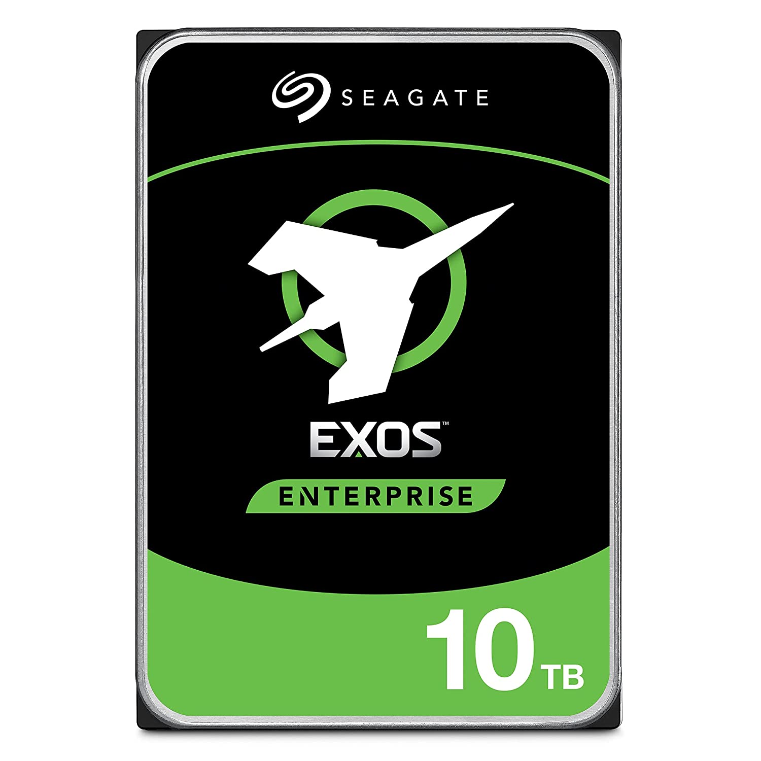 Seagate Exos X10 10TB Enterprise Hard Drive - 512e/ 7200 RPM/ 256MB Cache/ 3.5-Inch/ SATA 6Gb/s (ST10000NM0086)