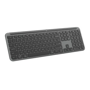 Logitech Signature Slim K950 Wireless Keyboard/ Sleek Design/ Switch Typing Between Devices/ Quiet Typing/ Bluetooth/ Multi-OS/ Windows/ Mac/ Chrome - Graphite