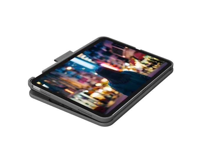Logitech Slim Folio Keyboard Case for iPad (10th Generation) with Integrated Bluetooth Wireless - Image 3