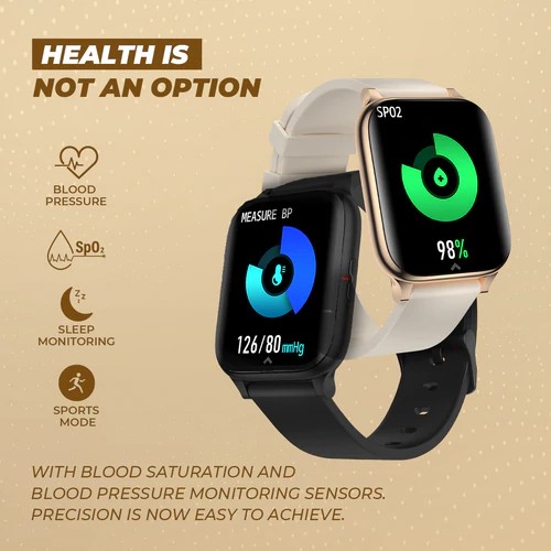 Just Corseca SLINGHSHOT Smartwatch (Rose Gold) with continues Heart tracking, Spo2 and multiple sports mode - Image 4