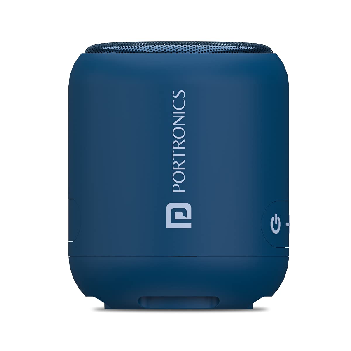 Portronics SoundDrum-1 10W TWS Portable Bluetooth 5.3 Speaker with Powerful Bass/ Inbuilt-FM/ Type C Charging Cable Included (Blue)