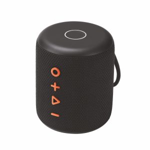 Portronics SoundDrum Plus 15W Portable Bluetooth Speaker with Boosted Bass, Equaliser, in-Built Mic, 3.5mm Aux in-Port, Pendrive & 2500mAh Battery (POR-1040)